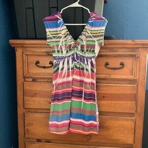 Colorful beach dress size M